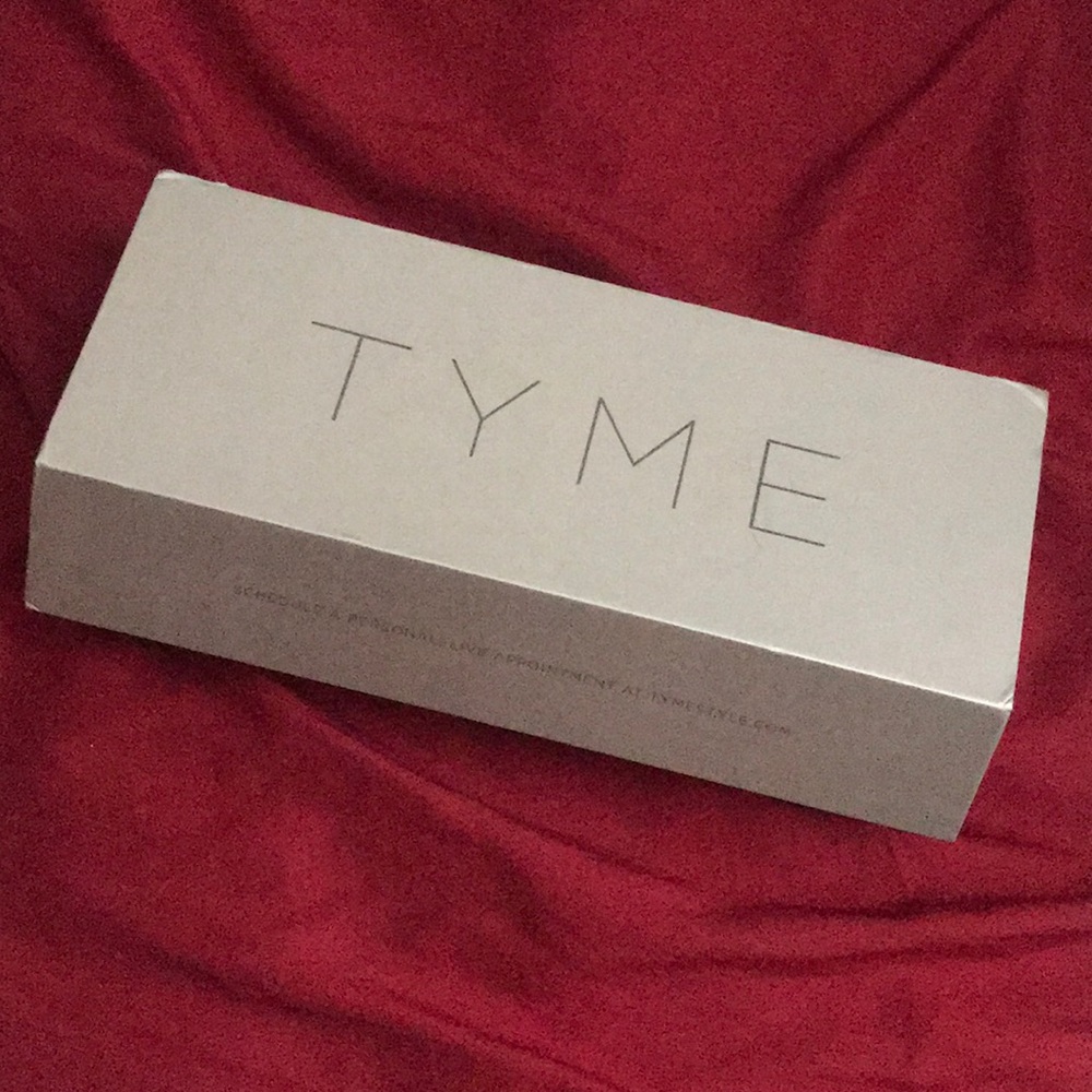 Tyme hair curler/flat iron combo